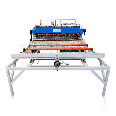 Kalite  40rows/Min Reinforcing Pneumatic Spot Welding Machine Servo Motor Fabrika